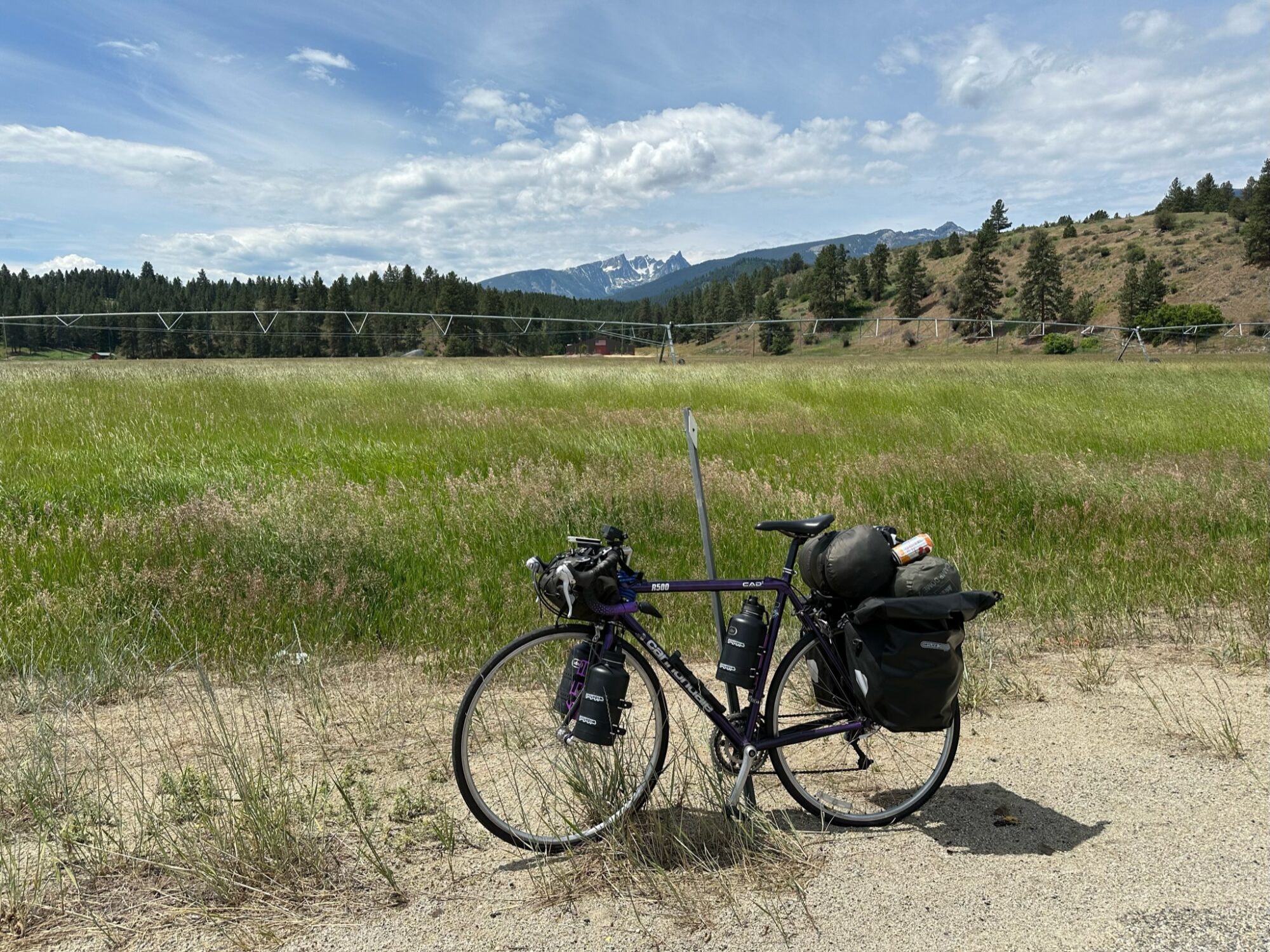 Day 10 - Rugged Mountains in the Distance - Bitterroot National Forest, Montana