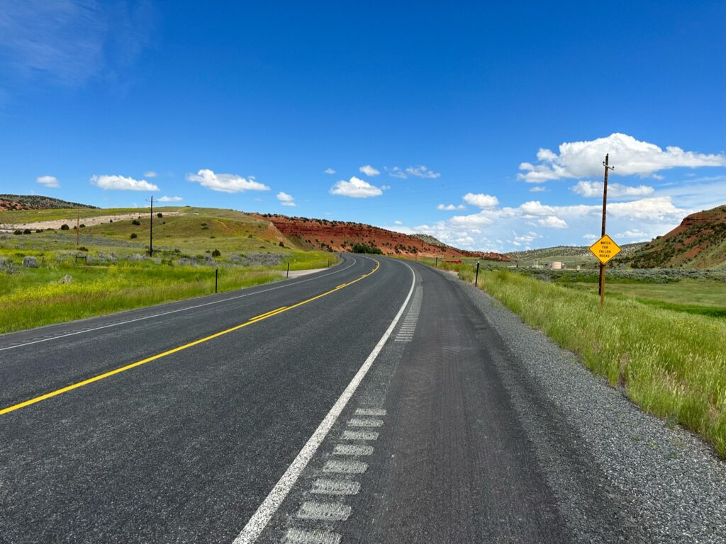 Day 14 - Riding South through Wyoming