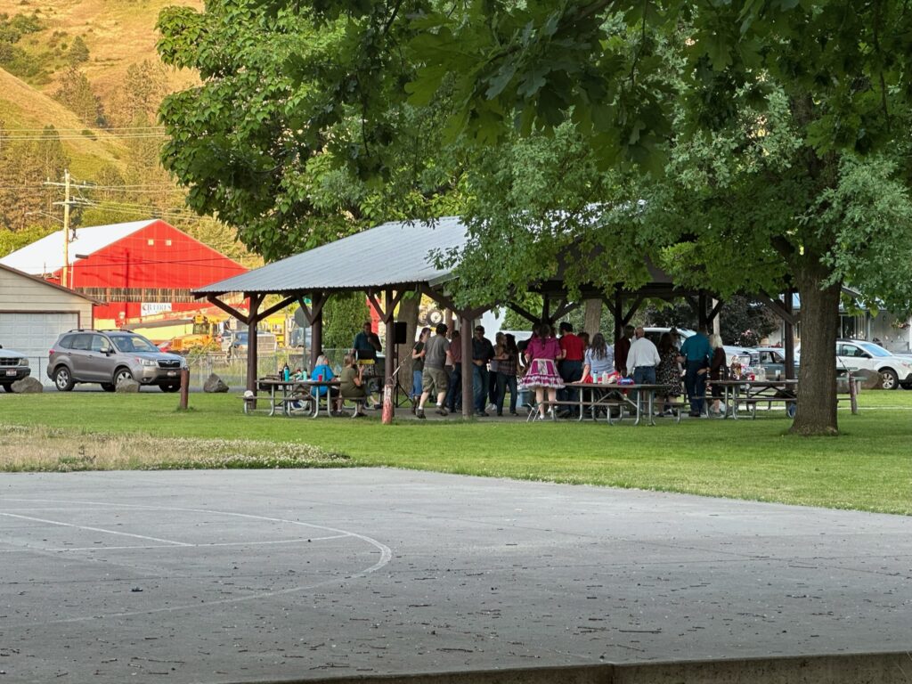 Day 7 - We watched a town square dance