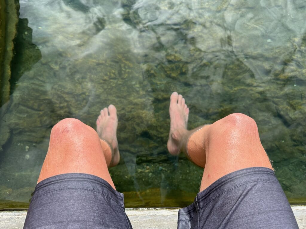 Day 15 - At the hot springs in Saratoga, Wyoming