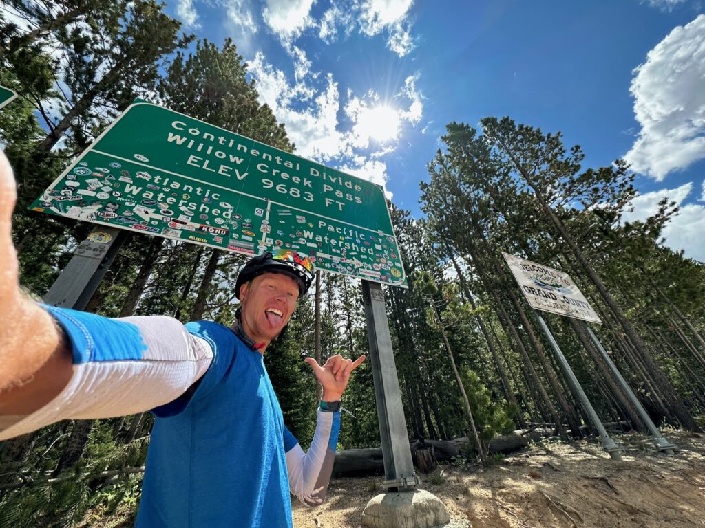 Day 17 - Me at the Continental Divide in Colorado