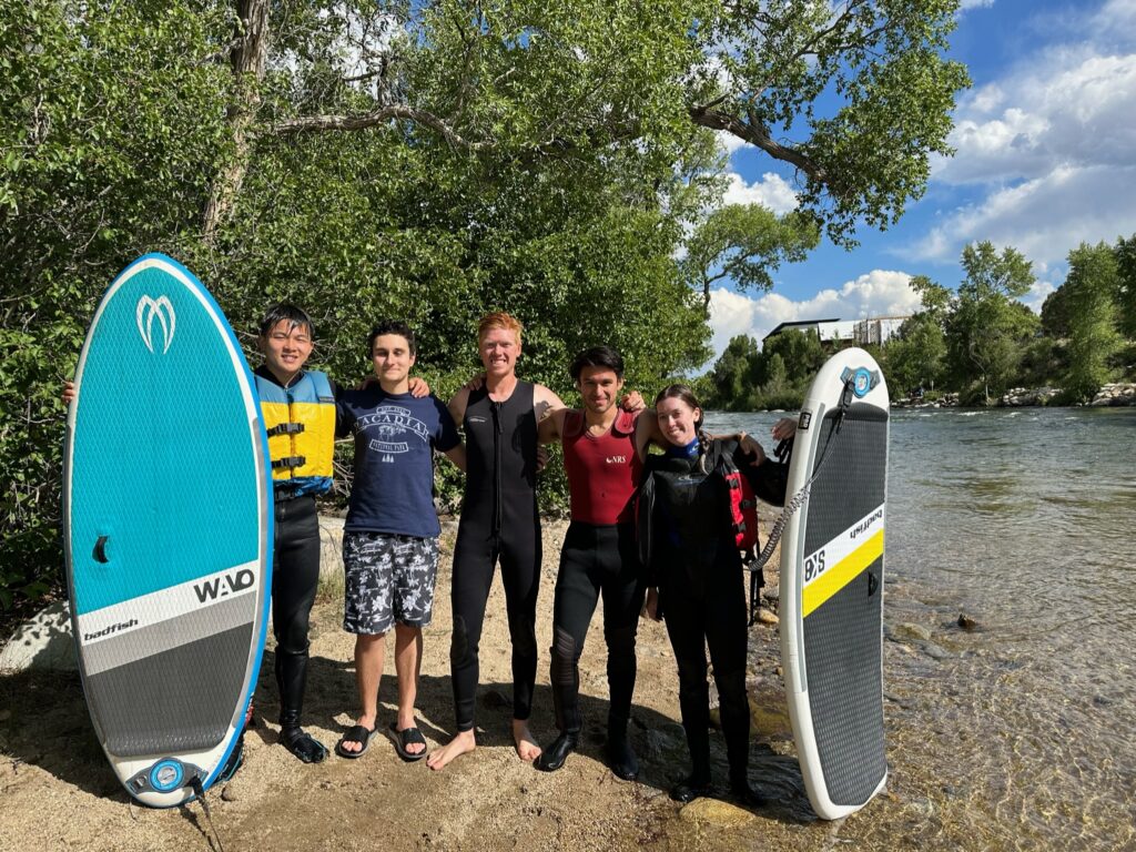 Day 18 - River surfing on the Arkansas River in Buena Vista