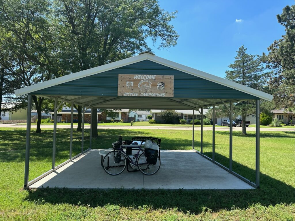 Day 26- Central Baptist Church Bicycle Campground