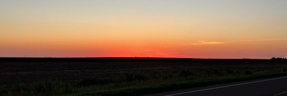 Day 26 - Sunrise on the flatland (Already HOT!!)