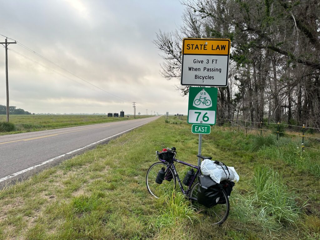 Day 27 - Headwinds on Bike Highway 76