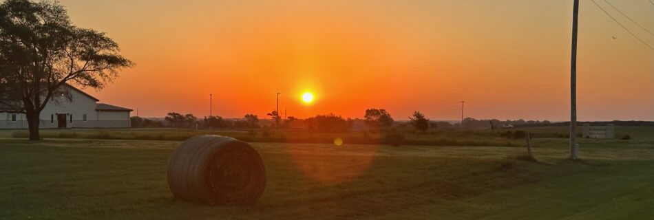 Day 29- Early morning out of Newton, KS