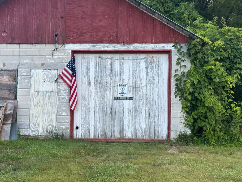 Day 39 - Barn Door (Old Biker)