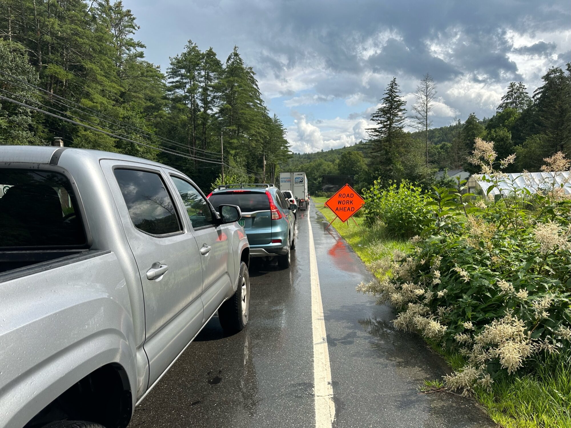 Day 46 - Traffic in the rain.